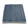  Taktilis útburkolati vezető elem vakok és gyengénlátók részére, szürke PVC-ből, 300x300x0,7 mm-es lap. M01 csík 