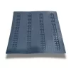  Taktilis útburkolati vezető elem vakok és gyengénlátók részére, szürke PVC-ből, 300x300x0,7 mm-es lap. M01 csík 