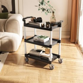   2 szintes szervizkocsi 136 kg teherbírású 800x410x945 mm szerszámos kocsi 