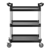 3 szintes szervizkocsi 136 kg teherbírású 880x410x990 mm műhelykocsi 