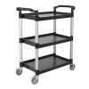 3 szintes szervizkocsi 136 kg teherbírású 880x410x990 mm műhelykocsi 