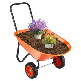 Talicska 180kg 125x63x82 cm kétkerekű kerti talicska