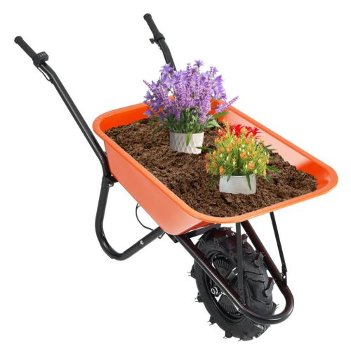 Elektromos szállítókocsi 150 kg teherbírással motoros talicska 151×60×70 cm