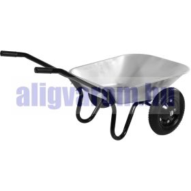   Kétkerekű talicska horganyzott kivitel 120 kg teherbírás 65 liter űrtartalom