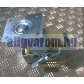   Ø 150 mm fékezhető támasztó, stabilizáló kerék fékkel targonca raklapemelő kerék poliamid futófelület