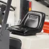 Univerzális traktorsülés PVC műbőr borítással, vízelvezető nyílásokkal és ülésérzékelő mikrokapcsolóval 160–340 mm rögzítési tartomány