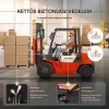 Univerzális traktorsülés és targoncasülés állítható háttámlával, kartámasszal, biztonsági övvel és ülésérzékelővel