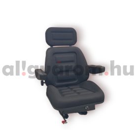   Targoncaülés, traktorülés, légrugós, fejtámlás, kartámasszal, univerzális