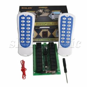   Távirányító készlet 16 csatornás, 12V, 433 MHz 2 db távirányítóval. Garázsajtó, redőny vagy akár okos otthon távvezérlő szett.