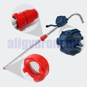   Kézi, karos gázolaj, motorolaj pumpa tekerőkaros szivattyú 22 liter/perc