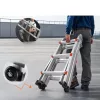 Teleszkópos A-keretű alumínium létra 2,88 méter 150 kg teherbírás