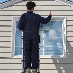   Teleszkópos összecsukható alumínium létra 2,4–5 m létra 170 kg teherbírással