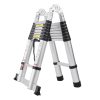 Teleszkópos összecsukható alumínium létra 2,4–5 m létra 170 kg teherbírással