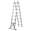 Teleszkópos összecsukható alumínium létra 2,4–5 m létra 170 kg teherbírással