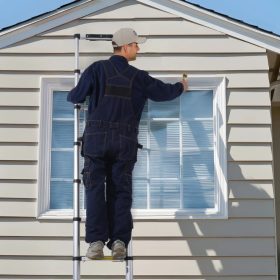   Teleszkópos összecsukható létra 260 cm alumínium létra 170 kg teherbírással