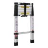 Teleszkópos összecsukható létra 260 cm alumínium létra 170 kg teherbírással