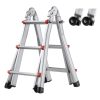 Teleszkópos A-keretű alumínium létra 5,1 méter 150 kg teherbírás