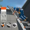 Teleszkópos A-keretű alumínium létra 4 méter 150 kg teherbírás