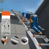 Teleszkópos A-keretű alumínium létra 6,23 m 150 kg teherbírás