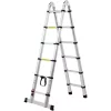 Teleszkópos összecsukható alumínium létra 1,85–3,79 m 170 kg teherbírás
