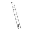 Teleszkópos összecsukható létra 374 cm rozsdamentes acél létra 150 kg teherbírással