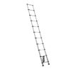 Rozsdamentes acél teleszkópos létra 3140 mm, összecsukható kialakítással