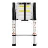 Teleszkópos alumínium összecsukható létra 3,8 méter 170 kg teherbírás