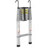 Teleszkópos alumínium összecsukható létra 4,59 méter 190 kg teherbírás