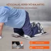 Betonozó térddeszka, betoncsúszka pár 75x20 cm rozsdamentes acél, EVA térdpárnával