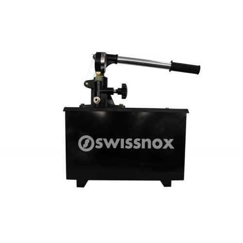 Tartályos töltőszivattyú és tesztpumpa nyomásmérő órával maximum 60 bar nyomás 10 literes tartály