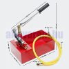 Töltőszivattyú tartályos pumpa 25 bar maximális nyomás. Tesztelő szivattyú és nyomásmérő óra 5 literes tartállyal