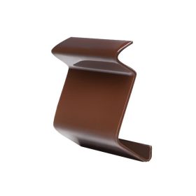 Mini barna teraszszegély toldóelem vízvető profil erkély balkon