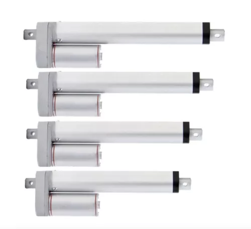 Tolómotor 1000 mm löket 75 mm/s 100 N 10 kg terhelésig 24V ablaknyitó pozicionáló motor Lineáris aktuátor emelő szerkezet tolattyú