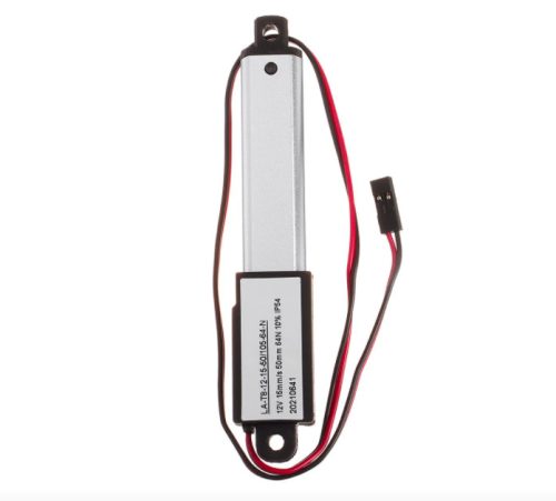 Tolómotor 10 mm löket 15 mm/s 64 N terhelés 6V kisméretű aktuátor pozicionáló motor Mini emelő szerkezet