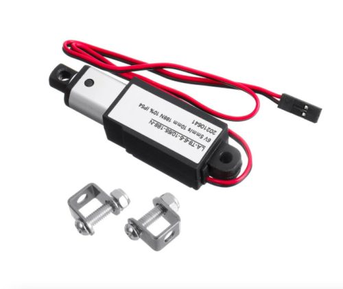 Tolómotor 17,5 mm löket 5 mm/s 188 N terhelés 6V kisméretű aktuátor pozicionáló motor Mini emelő szerkezet