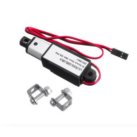   Tolómotor 17,5 mm löket 50 mm/s 19,5N terhelés 12V kisméretű aktuátor pozicionáló motor Mini emelő szerkezet
