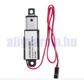 Tolómotor 17,5 mm löket 50 mm/s 19,5N terhelés 12V kisméretű aktuátor pozicionáló motor Mini emelő