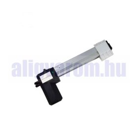   Tolómotor vezérléssel és tápegységgel 200 mm löket 20 mm/s 1500N 12V ablaknyitó pozicionáló motor Lineáris aktuátor emelő szerkezet tolattyú