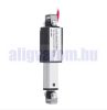 Tolómotor 21 mm löket 30 mm/s 32 N terhelés 12V kisméretű aktuátor pozicionáló motor Mini emelő szerkezet