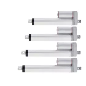 Tolómotor 25-1000 mm löket 15 mm/s 600 N 60 kg terhelésig 12V 24V ablaknyitó pozicionáló motor