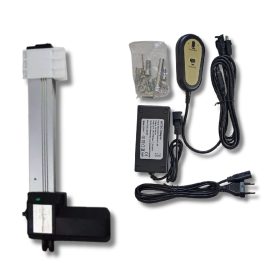   Tolómotor vezérléssel és tápegységgel 300 mm löket 5 mm/s 4000N 12V ablaknyitó pozicionáló motor vezetékes kapcsolóval Lineáris aktuátor emelő szerkezet tolattyú