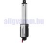 Tolómotor 50 mm löket 15 mm/s 64 N terhelés 6V kisméretű aktuátor pozicionáló motor Mini emelő szerkezet