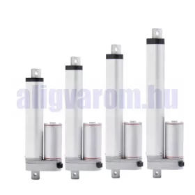 Tolómotor 600 mm löket 75 mm/s 100 N 10 kg terhelésig 12V ablaknyitó pozicionáló motor 