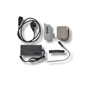   Vezeték nélküli tolómotor vezérlés és tápegység 12/24V Lineáris aktuátor/ablaknyitó motorhoz 