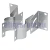 Közlekedési tükör biztonsági forgalmi megfigyelő tükör kör alakú Ø30 cm forgatható tartóval ipari kivitel árnyékolós