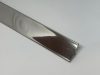 OX T profil burkolatváltó utólag betehető beépíthető rozsdamentes saválló inox 14 mm széles 250 cm