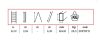 Üvegszálas szigetelt létra, kötéllel kezelhető támasztólétra kétrészes 2x12 fok, 3,5m magas, gördülő kerekekkel