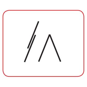   Üvegszálas szigetelt létra, kombinálható kétrészes 2x10 fok, 3m magas, csúszókerekekkel