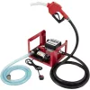 Önfelszívó dízel üzemanyag-átfejtő szivattyú 10–40 L/perc 155W, átfolyásmérővel és automata töltőpisztollyal