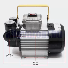   Üzemanyag szivattyú 230V DC gázolaj kút szivattyú átfejtő pumpa 550W